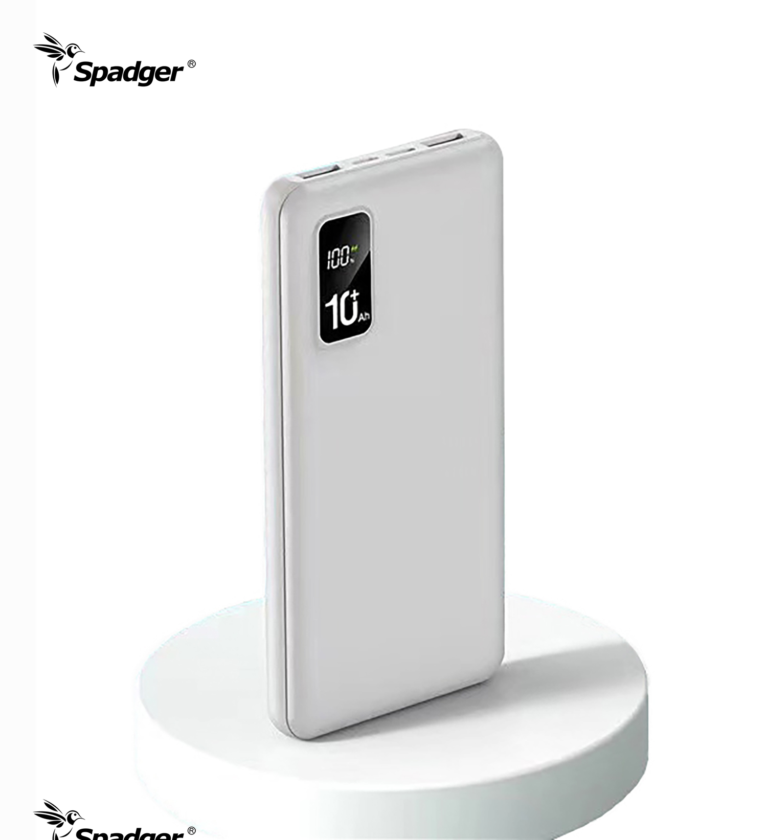 K532 10000mAh Power Bank, High Capacity Portable Charger,Utra-Compact Battery Pack, With Digital Display