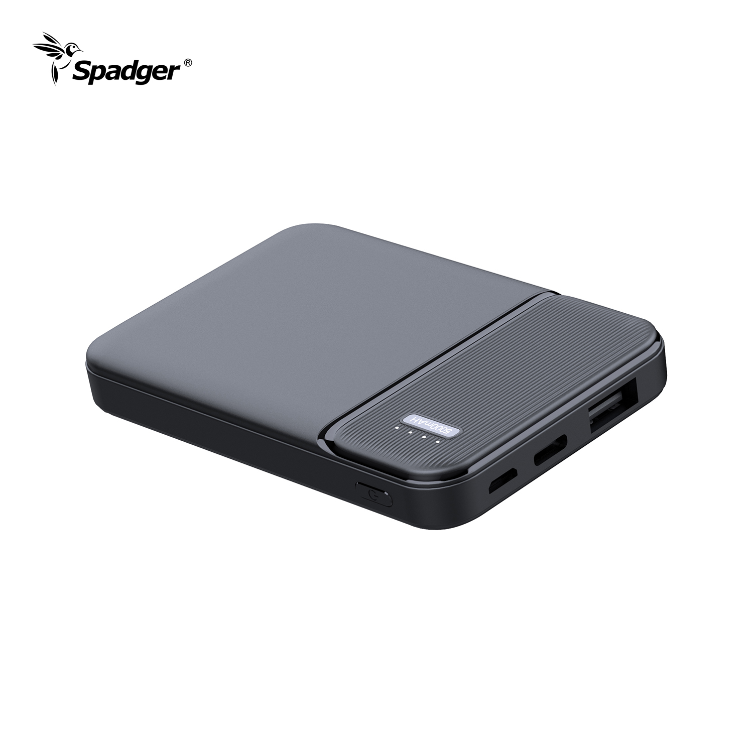 K300 Portable Fast Charge Power Bank 5000mAh Slim Battery Pack for Phone Gifts For Man,Women