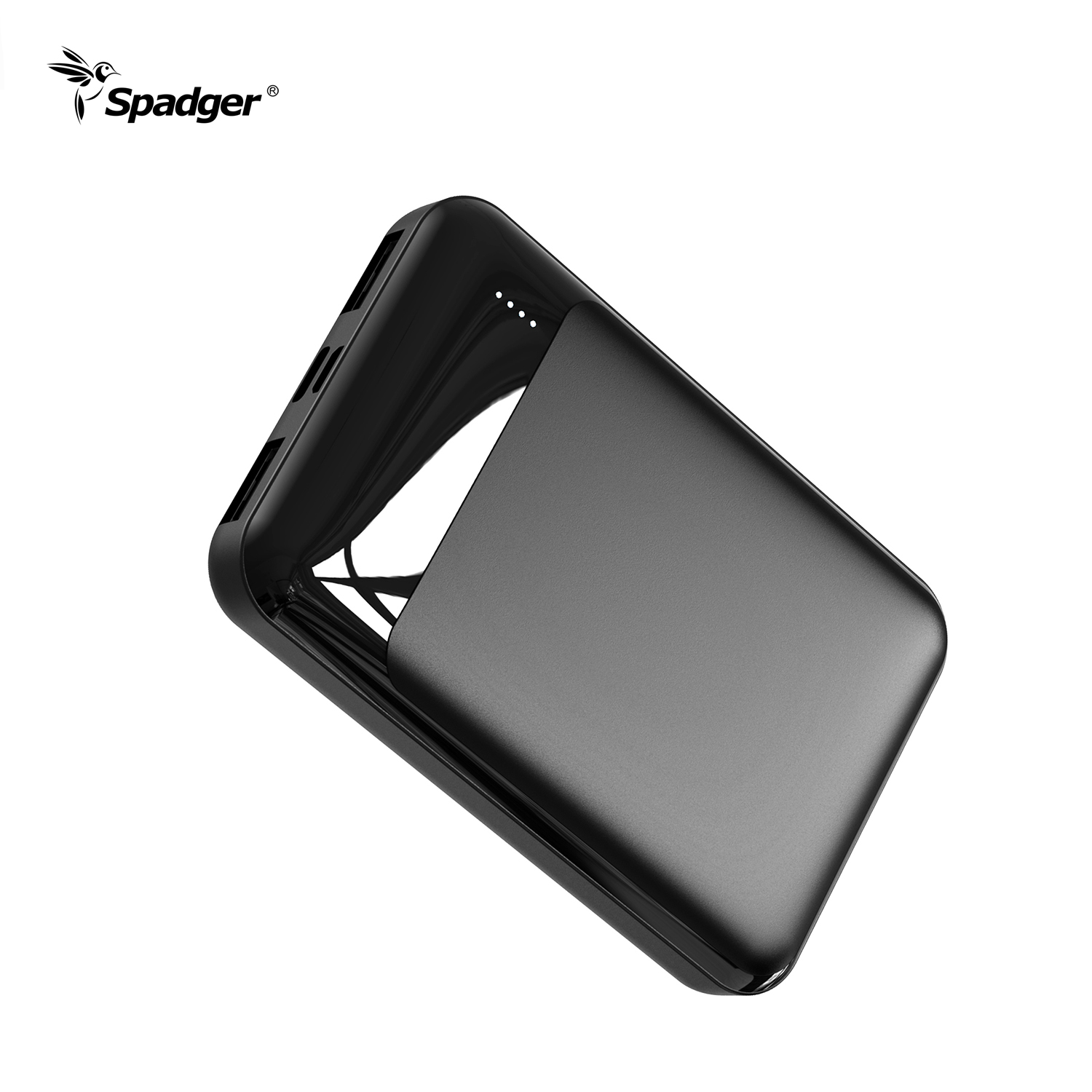 K610 Portable Fast Charge Power Bank 5000mAh Slim Battery Pack for Phone With Digital Display