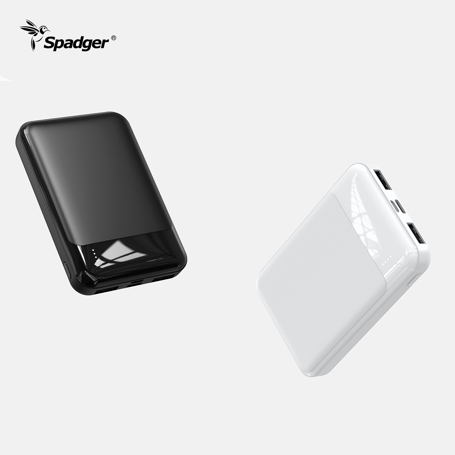 K610 Portable Fast Charge Power Bank 5000mAh Slim Battery Pack for Phone With Digital Display