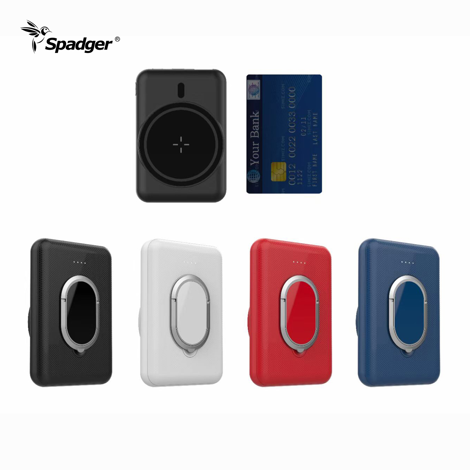 SW100 Portable Power Bank 5000mah Magnetic Wireless Power Bank 5W For Iphone 12