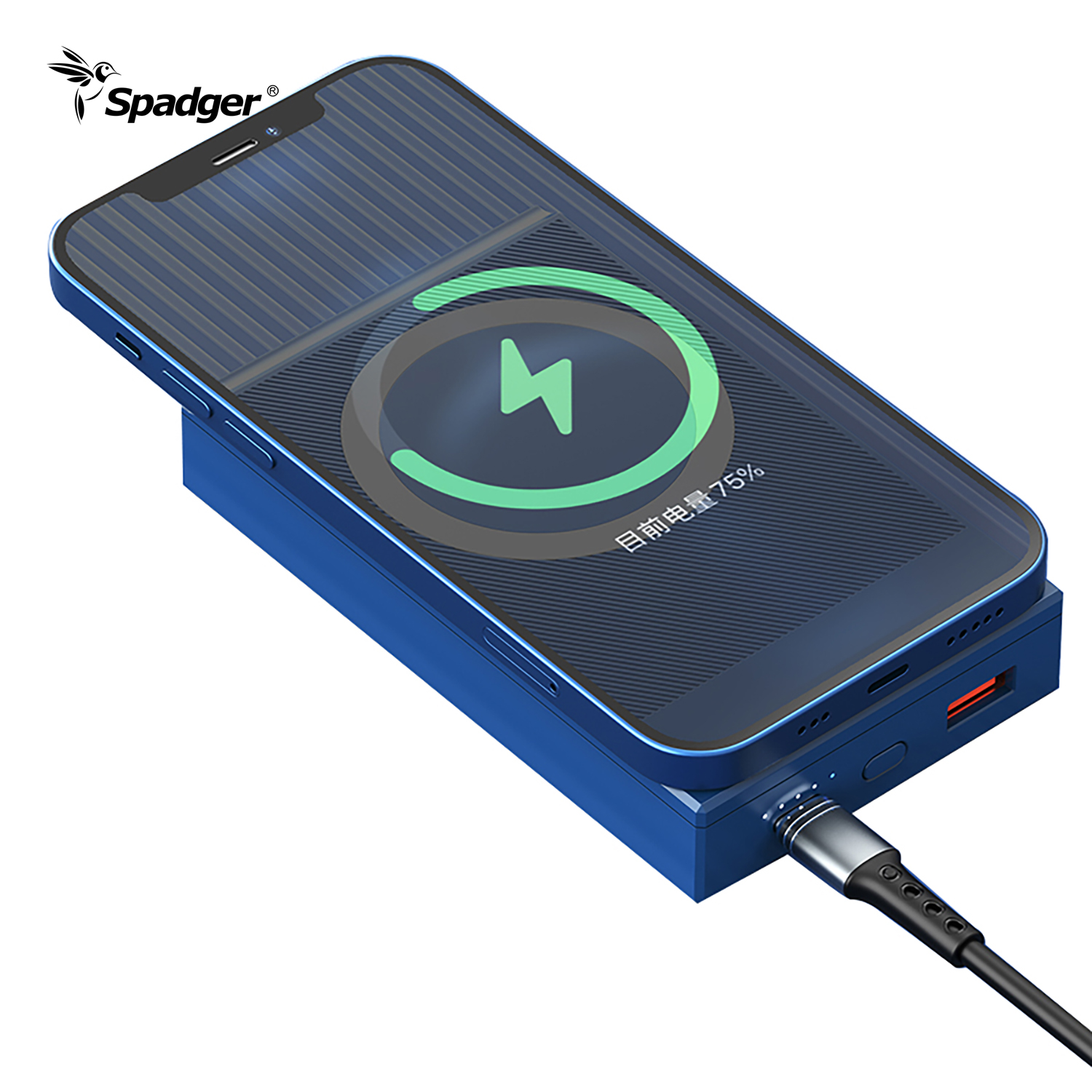 SW600 Portable Magsafe PD18W Fast Charging Magnetic 15W Wireless Power Bank 10000mah Hot Product iPhone 12