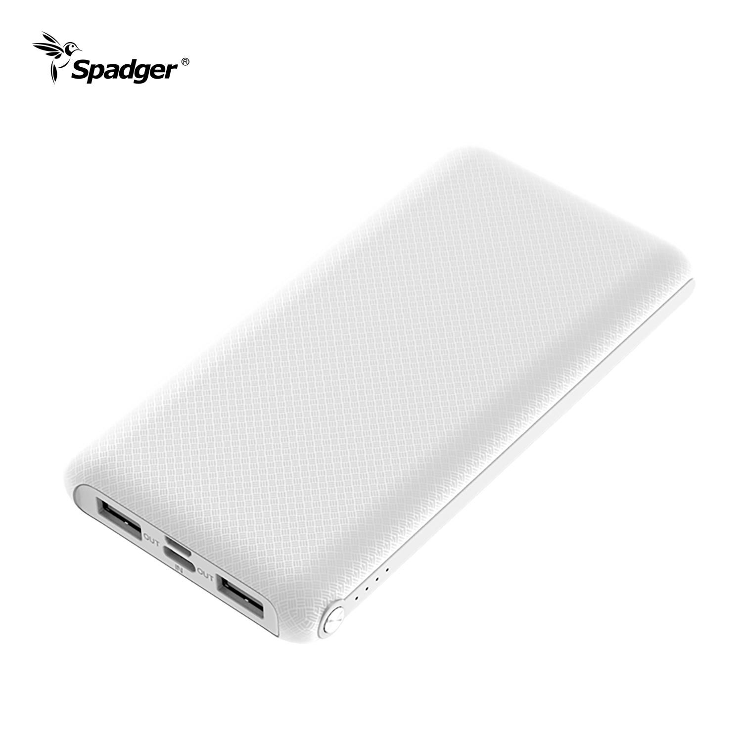 X11 PD18W Portable Fast Charging, Spadger Slim Power Bank 10000mAh/20000mAh High Capacity