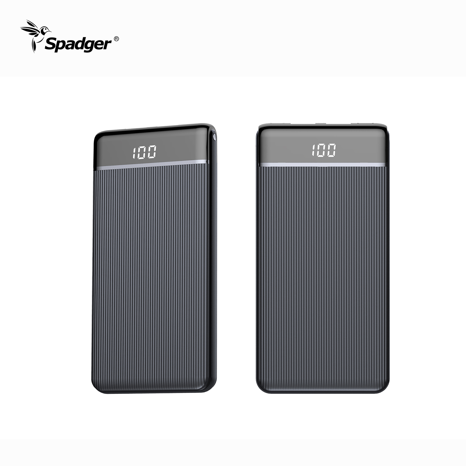 K100 10000mAh/20000mAh High Capacity Portable Fast Charging power bank Hot Products With Digital Display