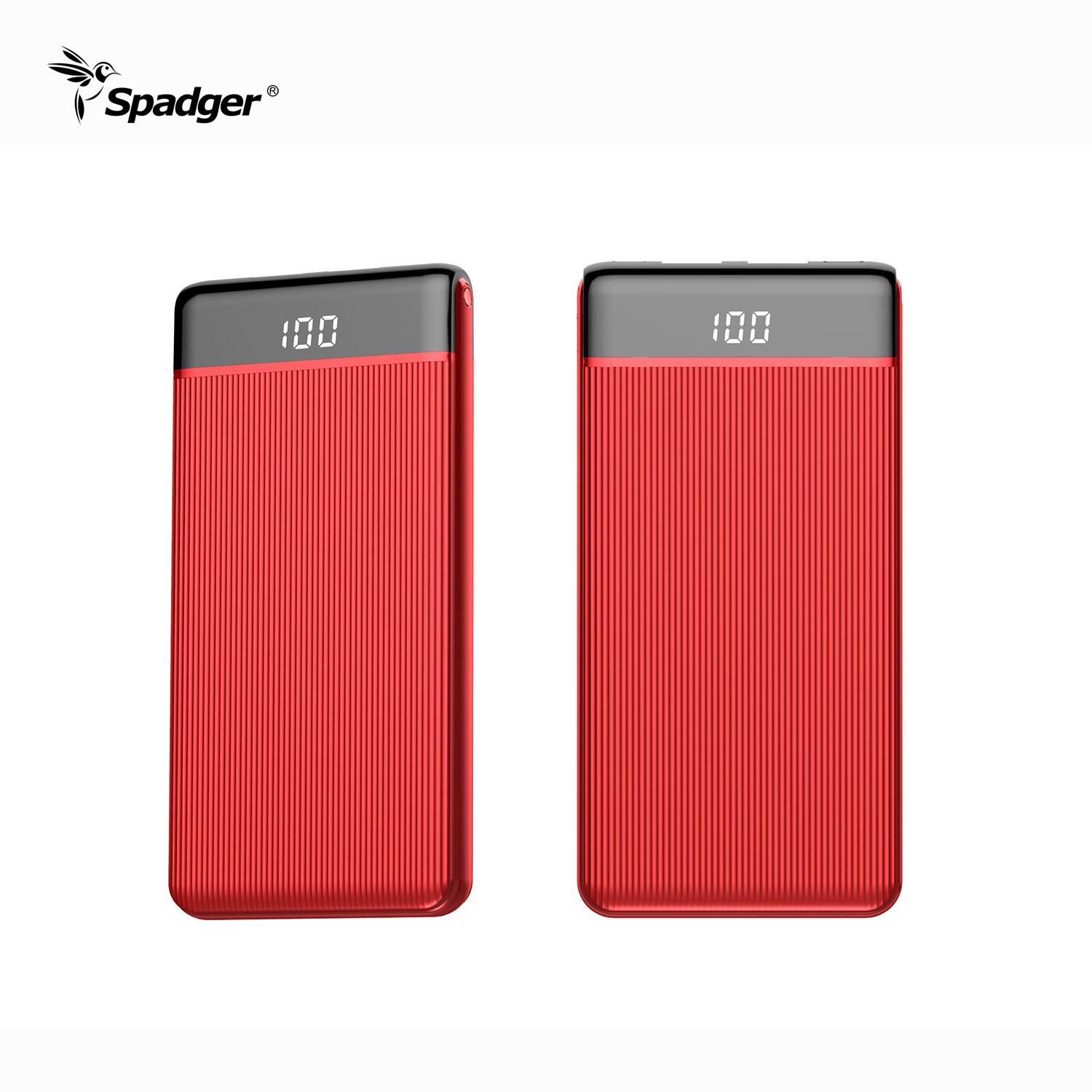 K100 10000mAh/20000mAh High Capacity Portable Fast Charging power bank Hot Products With Digital Display