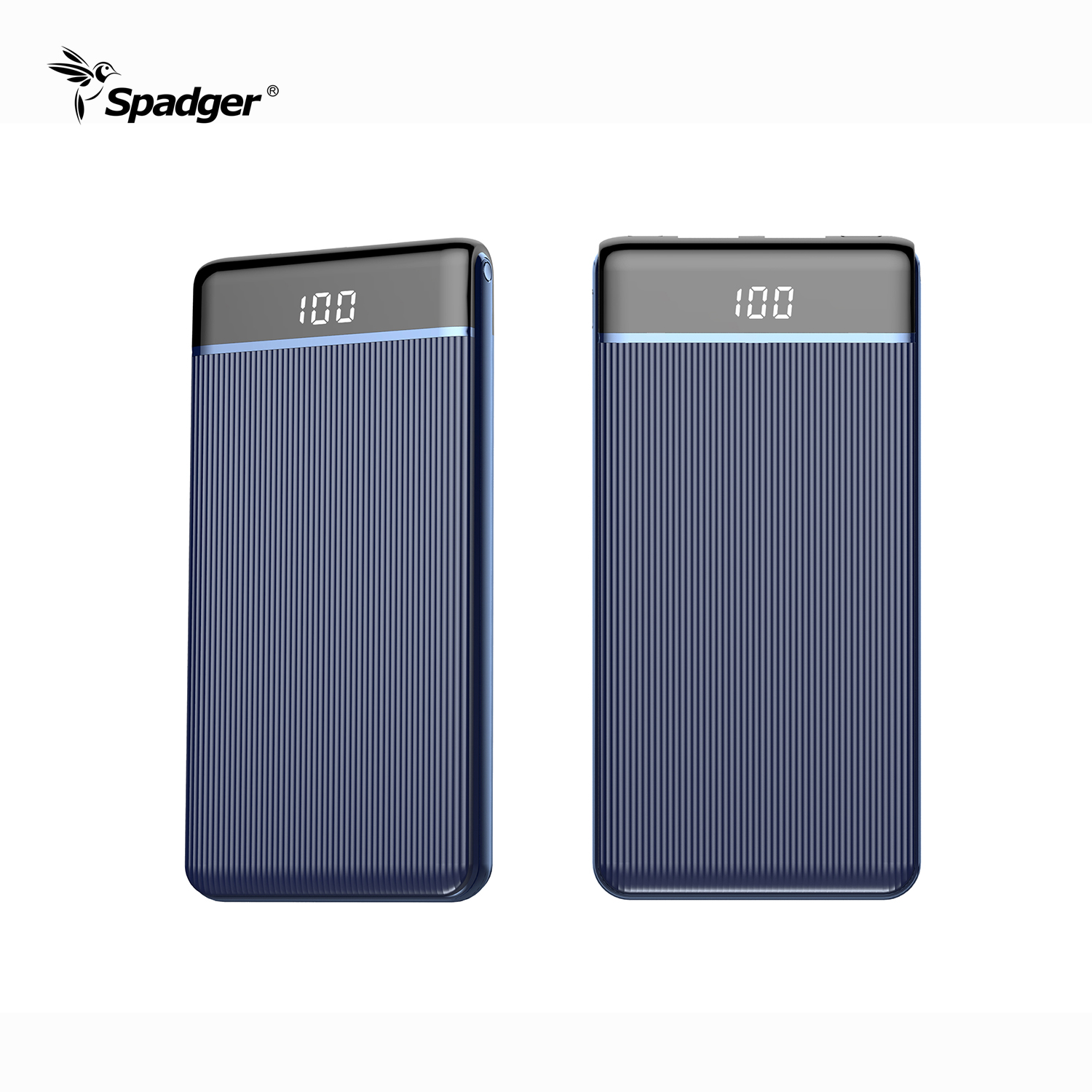 K100 10000mAh/20000mAh High Capacity Portable Fast Charging power bank Hot Products With Digital Display