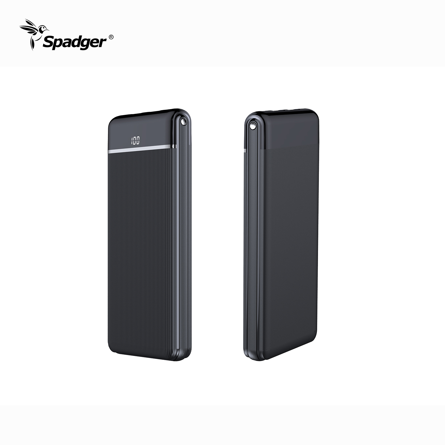 K100 10000mAh/20000mAh High Capacity Portable Fast Charging power bank Hot Products With Digital Display