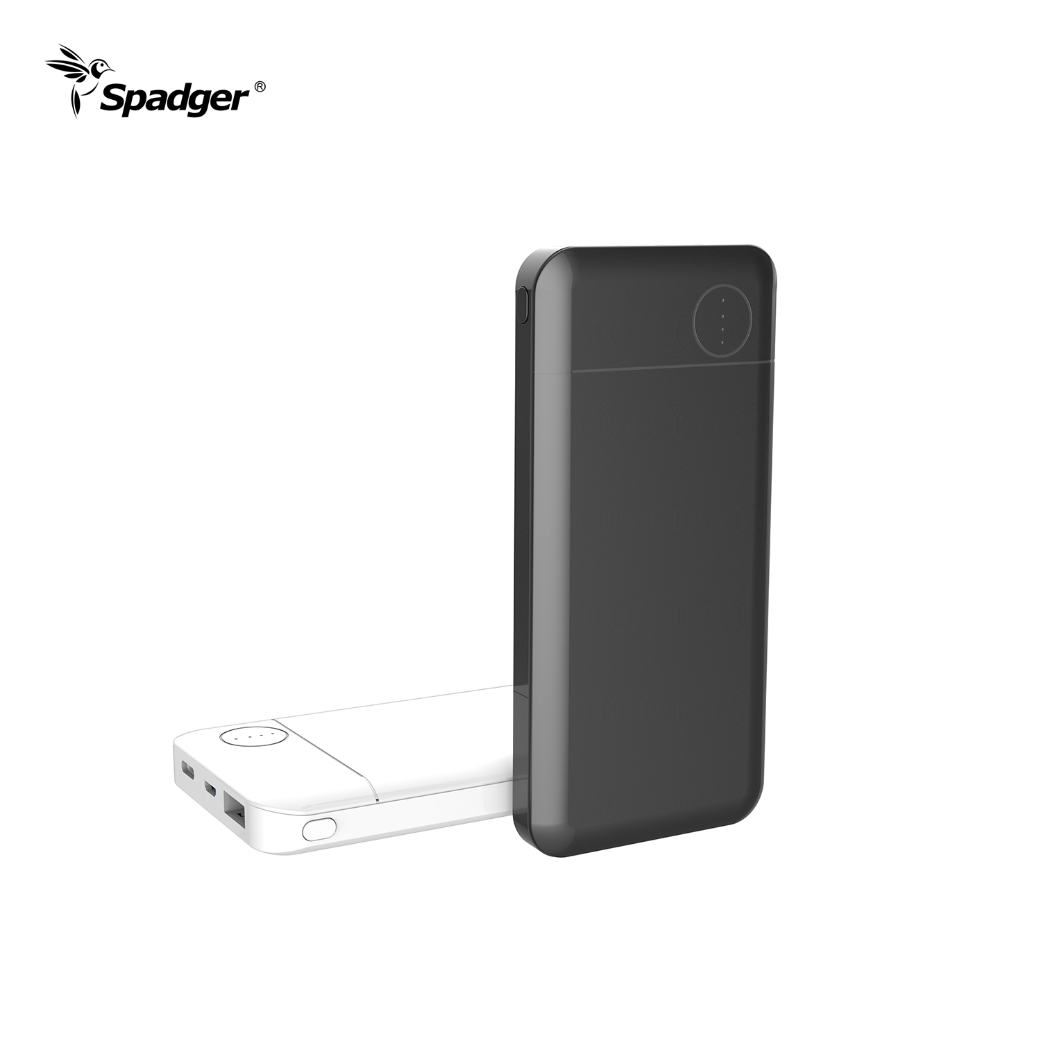 X10 PD18W Portable Charger, Spadger Slim Power Bank 10000mAh/20000mAh, 18W Fast Charging
