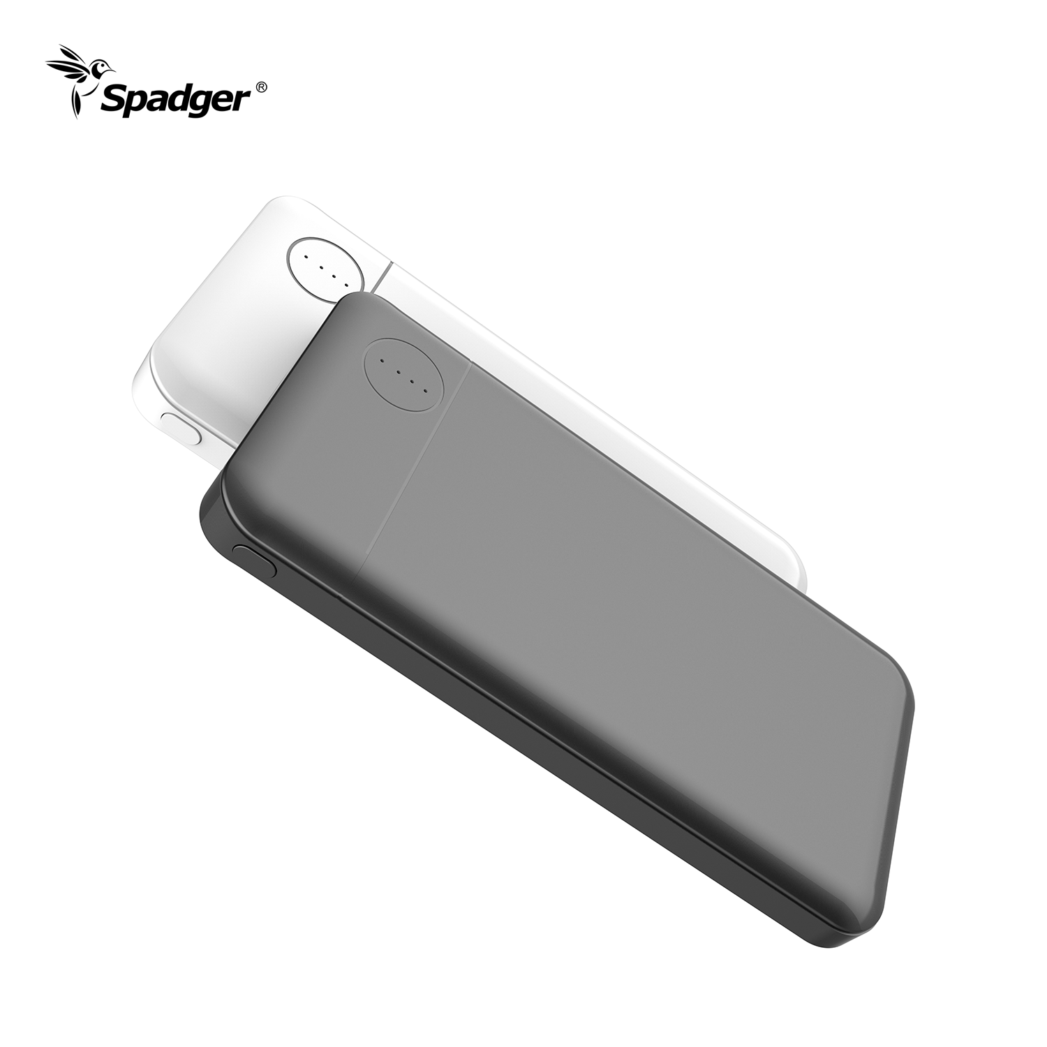 X10 PD18W Portable Charger, Spadger Slim Power Bank 10000mAh/20000mAh, 18W Fast Charging