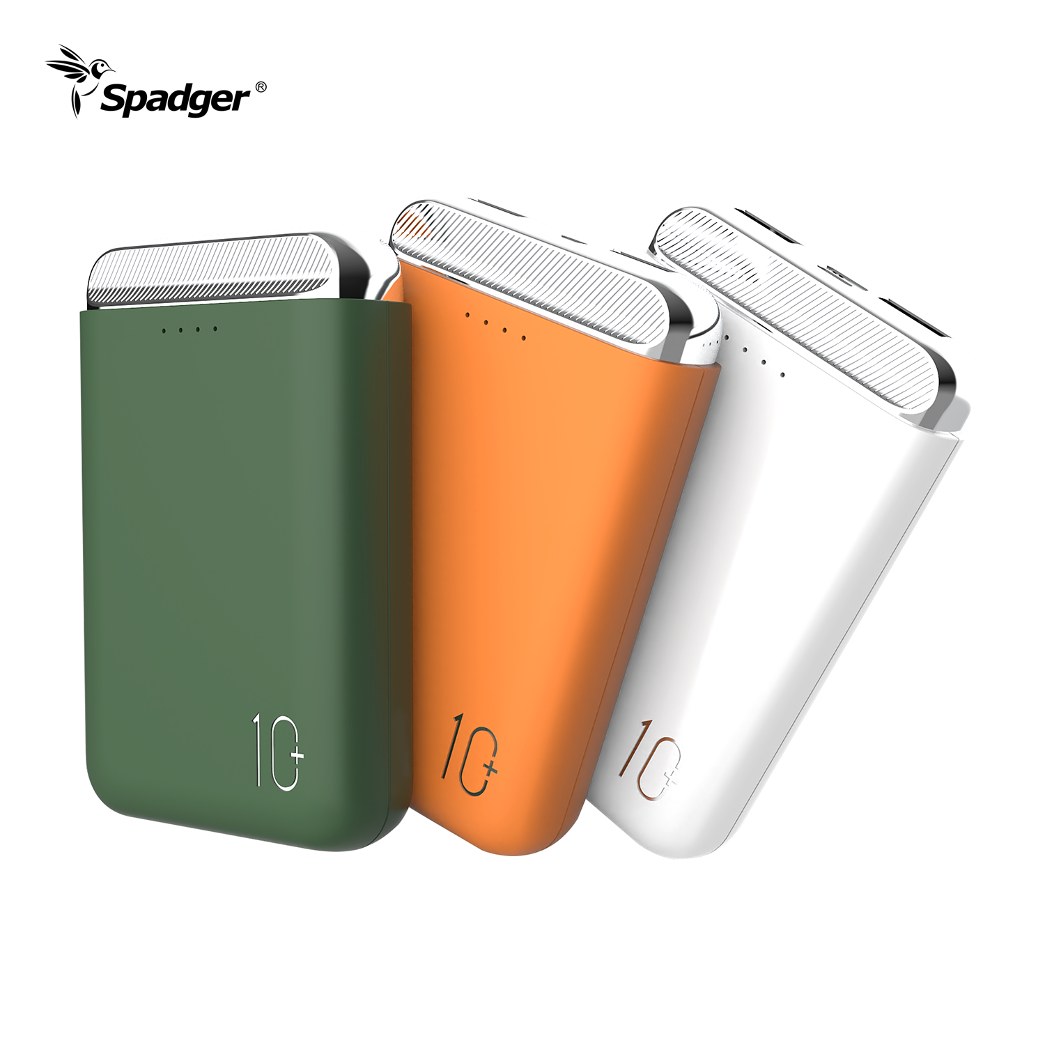 K701 10000 mAh colorful Portable power bank, Slim Compact External Battery with Fast Charger,