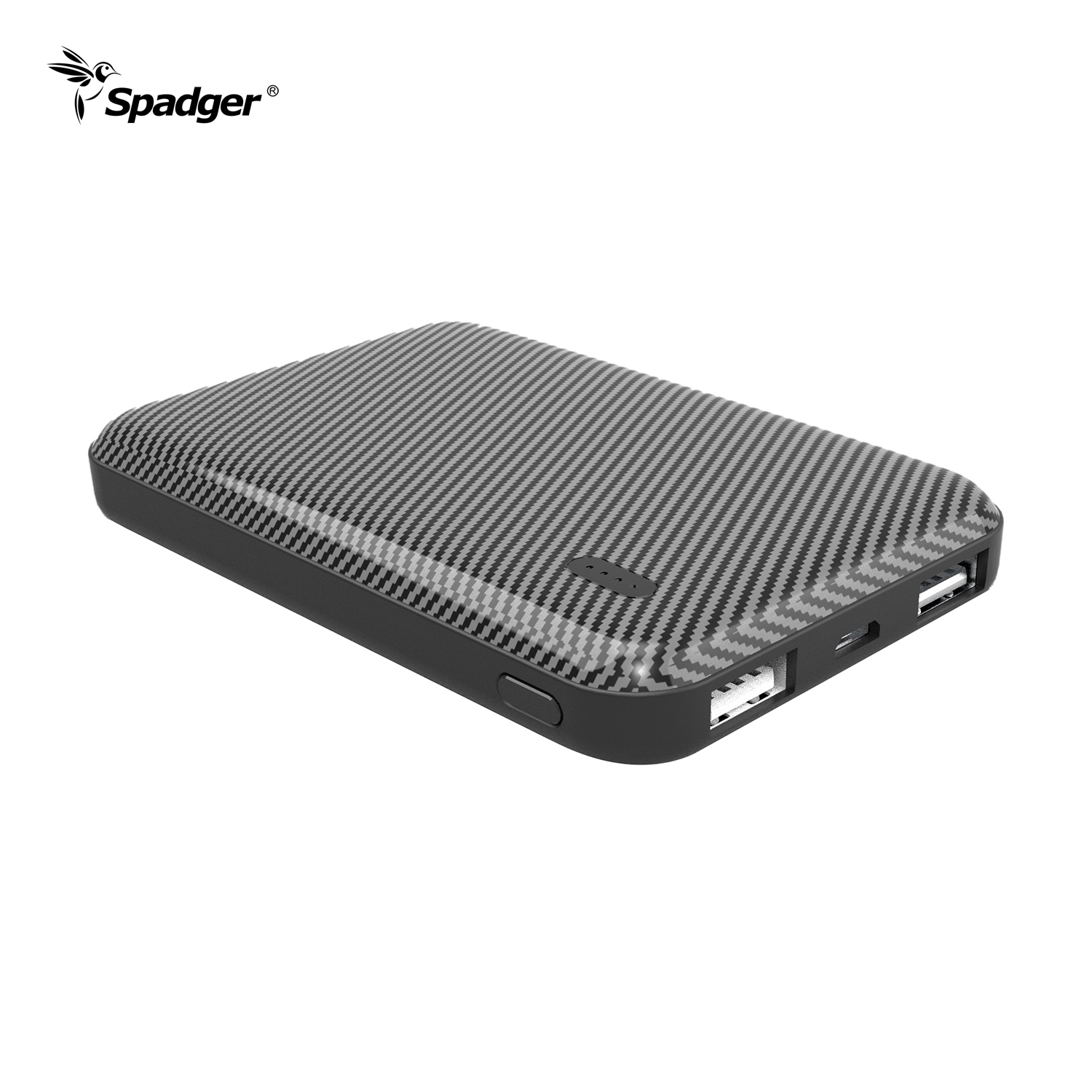 K80 5000mAh Portable power bank, Slim Compact External Battery with Fast Charger