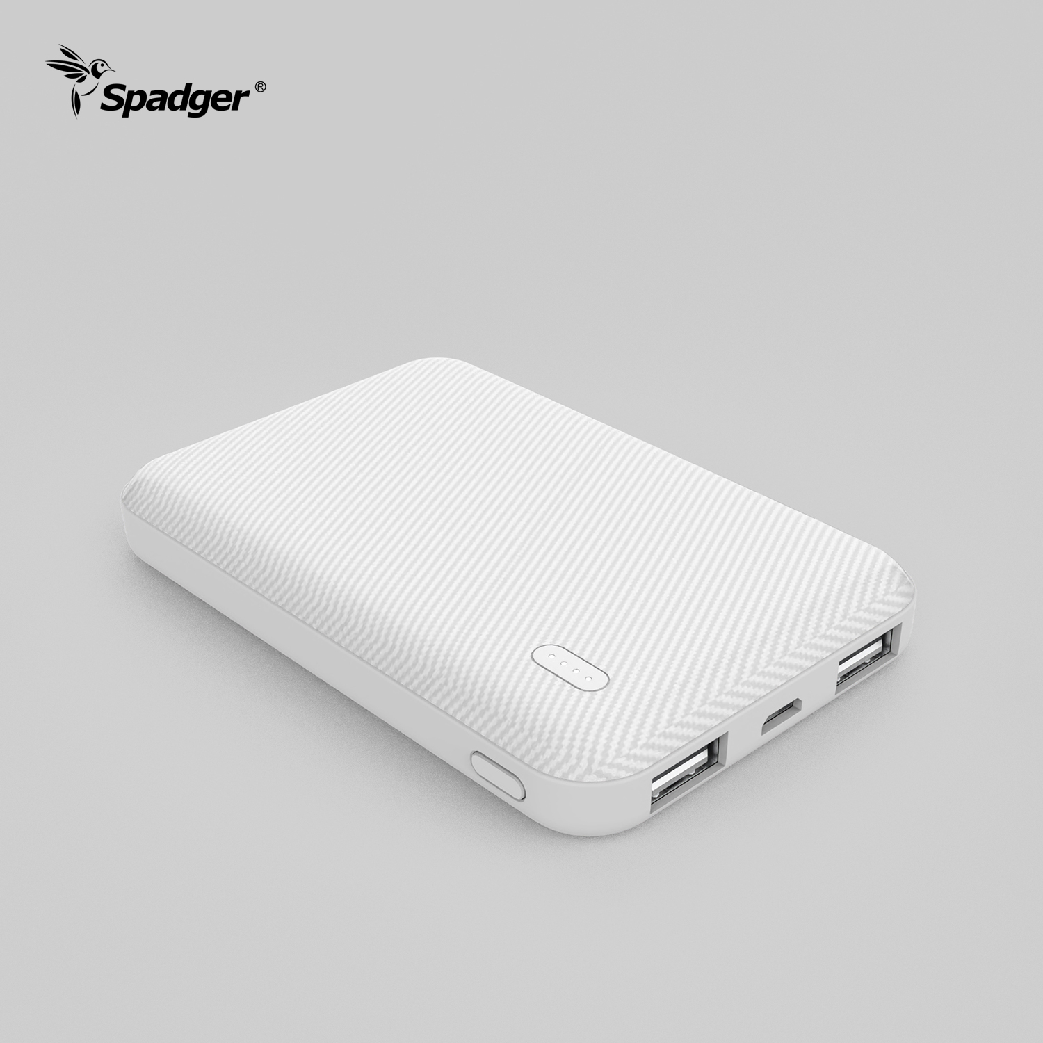 K80 5000mAh Portable power bank, Slim Compact External Battery with Fast Charger
