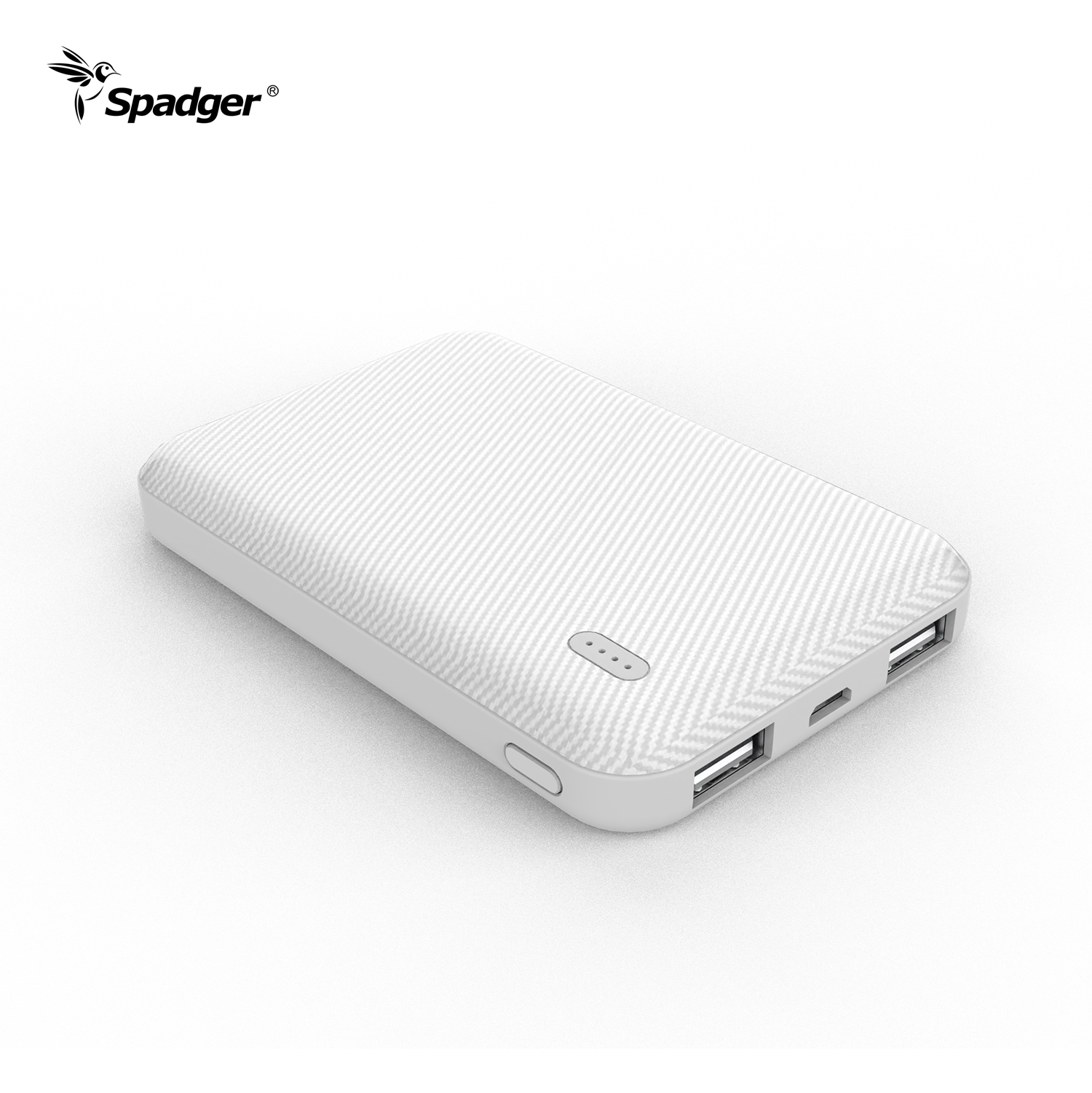 K80 5000mAh Portable power bank, Slim Compact External Battery with Fast Charger