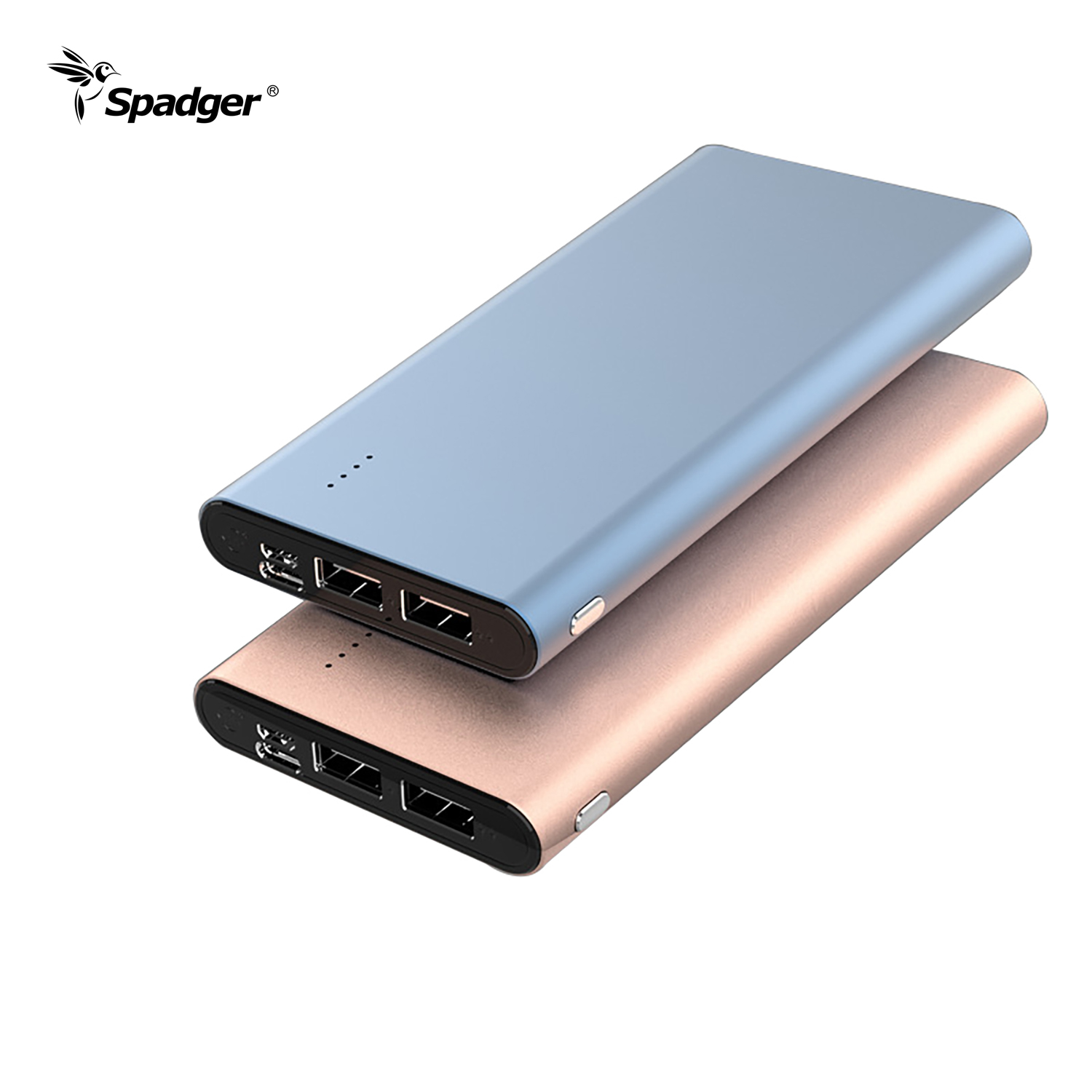Ultra Slim 10000mAh/20000mAh Portable Metal Aluminum Fast Charging Power Bank