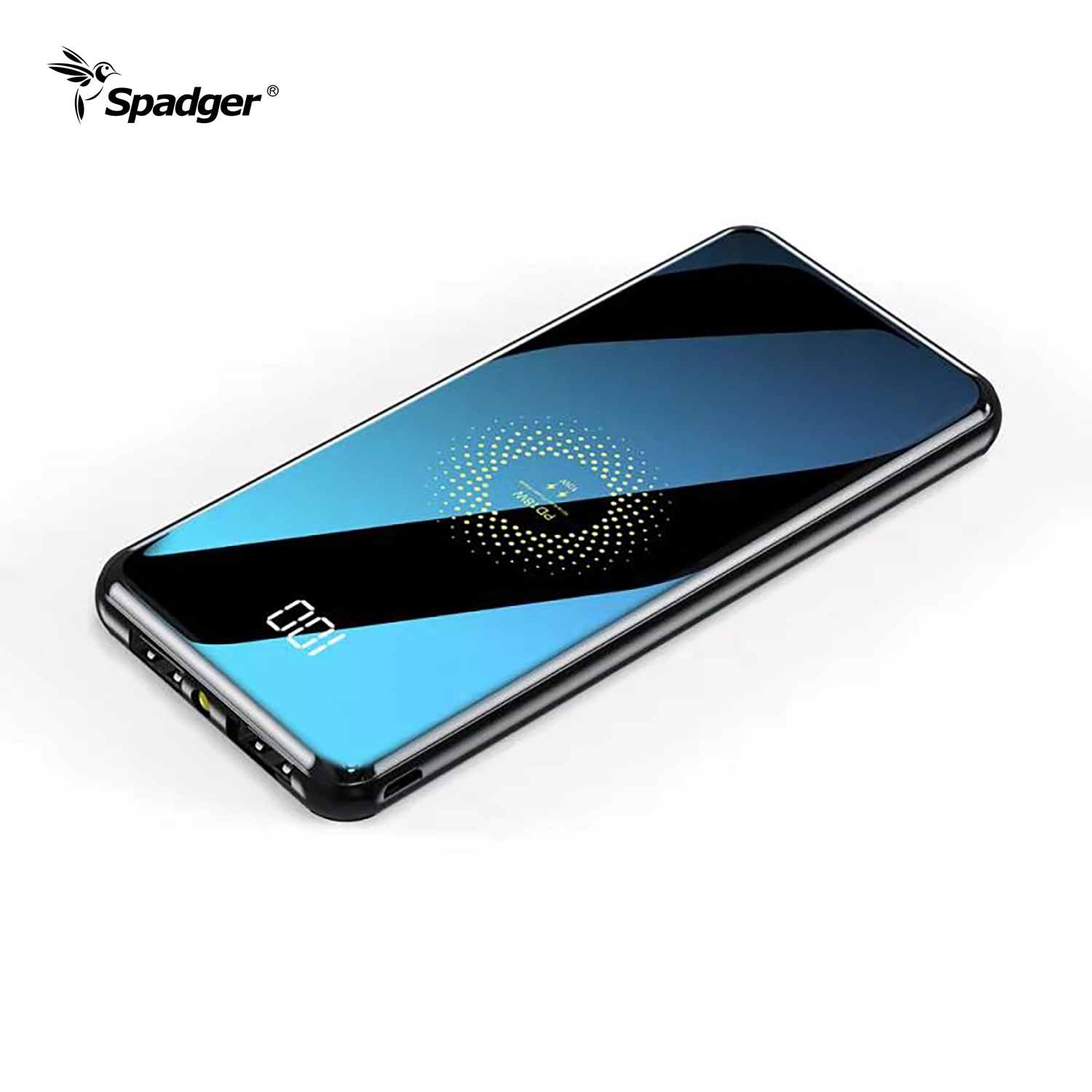 SW500 PD 18W 10000mAh Wireless Fast Charging Power Bank,Portable Battery Backup With Digital Display