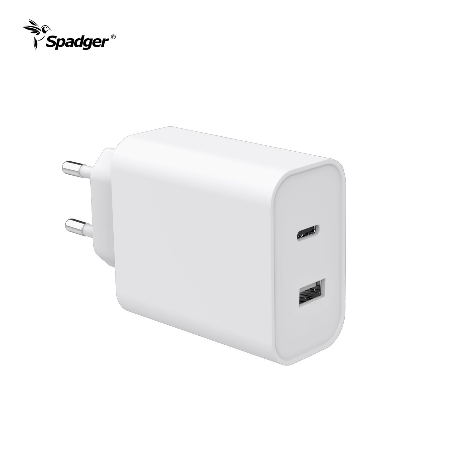 PD45W USB A+C Super Fast Charging Wall Charger PD3.0 Type-c Fast Charger USB-C Power Adapter for iPhone,iPad