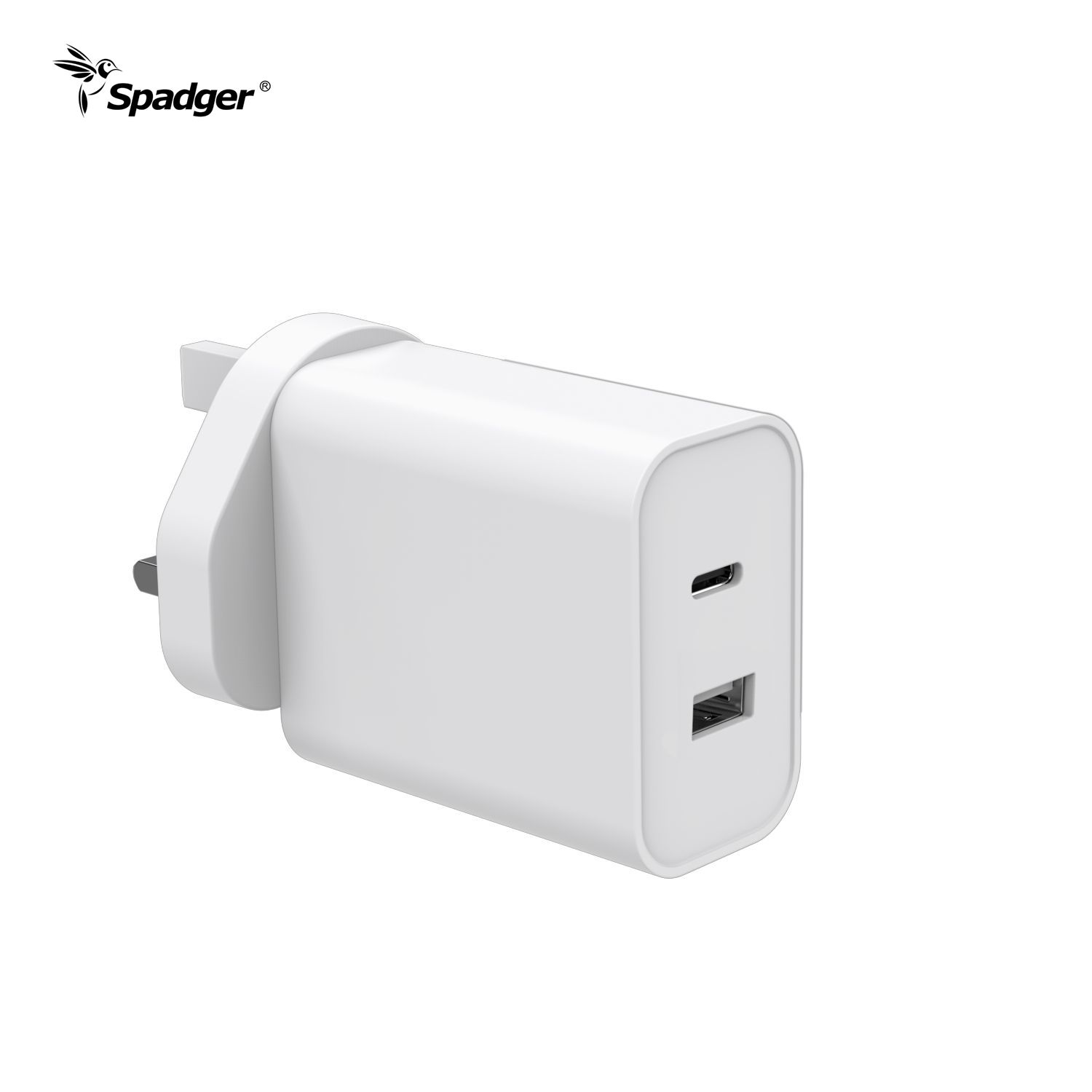 PD45W USB A+C Super Fast Charging Wall Charger PD3.0 Type-c Fast Charger USB-C Power Adapter for iPhone,iPad