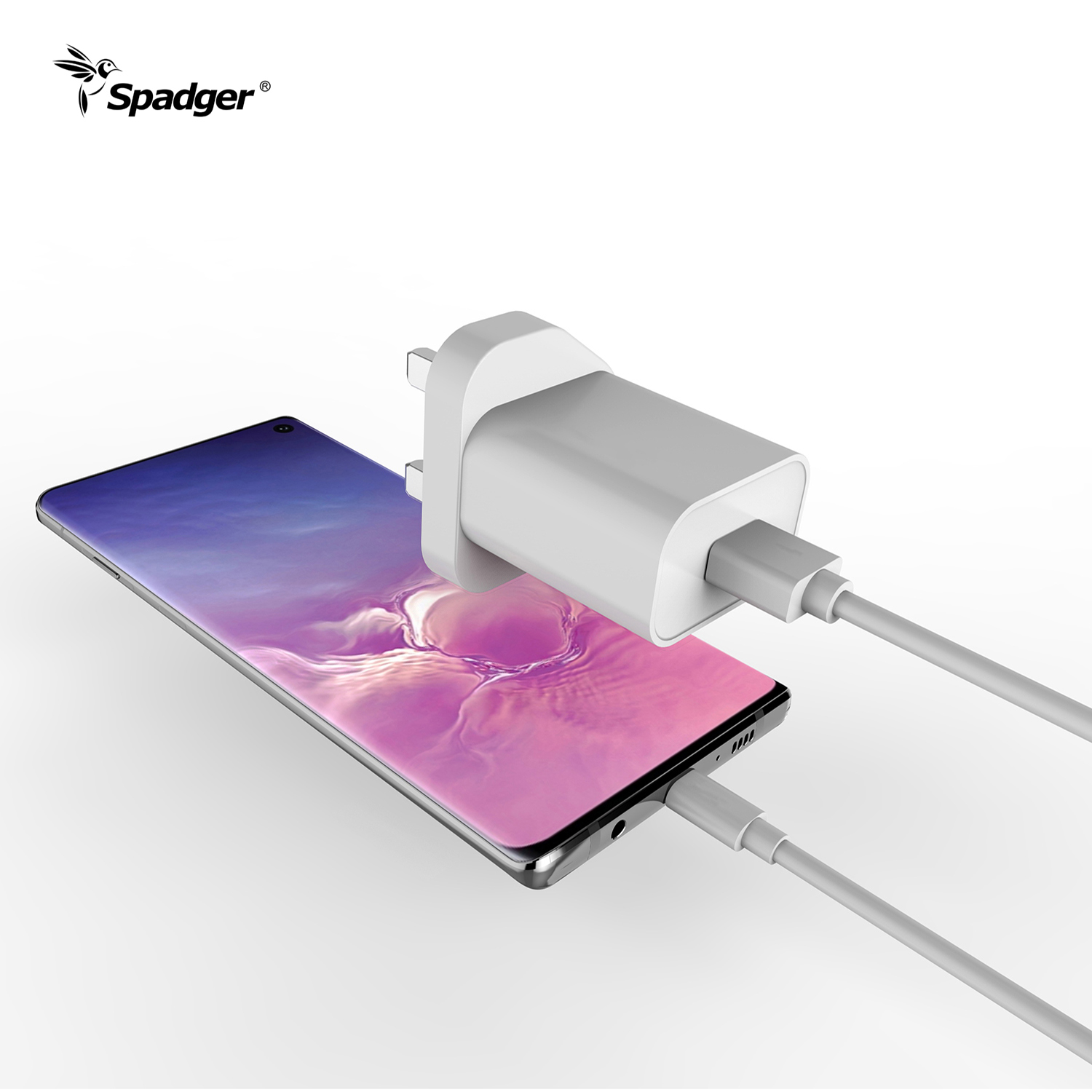 20W USB-C Power Adapter, iPhone 12 Wall Charger PD 3.0 Type C Fast Adapter S-TR-151 UK