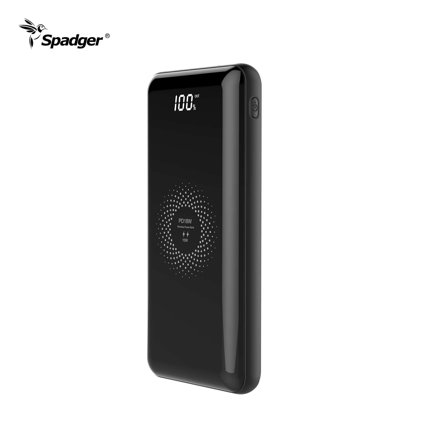 15W wireless power bank 20000mAh PD18W portable charger LED Display High capacity battery bank with flashlight