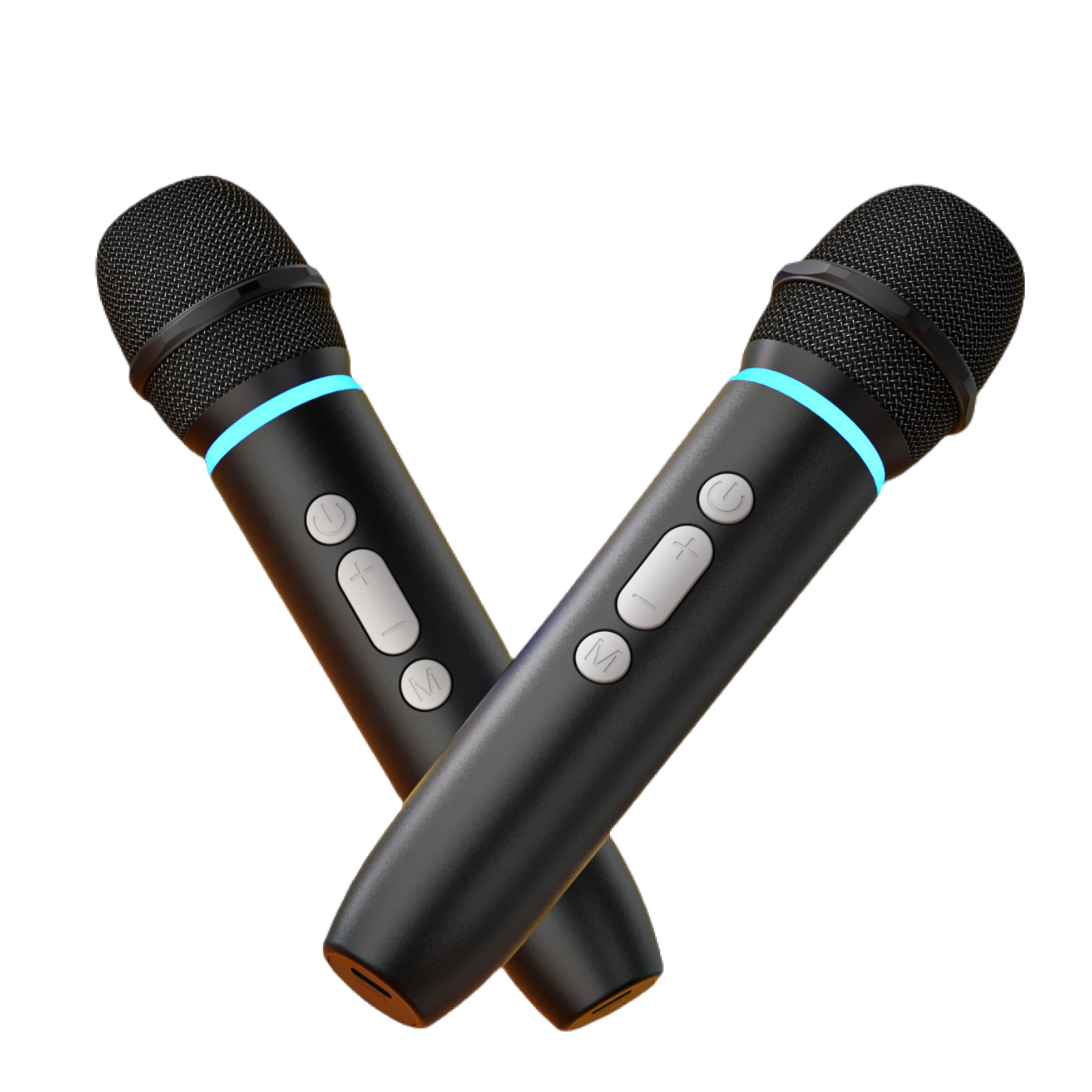 Wireless Microphone, 2.4G Connection, Dynamic Wheat Mitou, 800mAh Battery, 20+ Hours Battery Life, 100Hz-10kHz Frequency Range, DC 5V TYPE-C Charging, Plastic + Metal Mesh Head, 10M Range