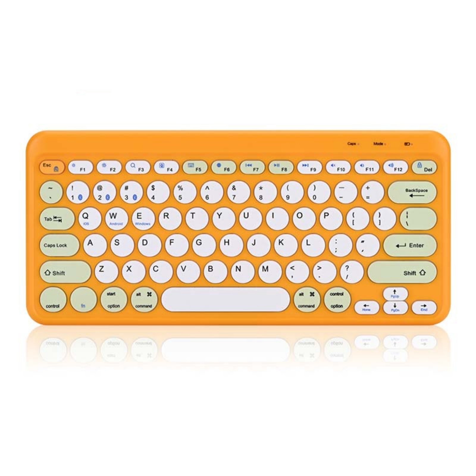 Rechargeable Wireless Keyboard, 87 Keys, BT 2.4G Dual Mode, Thin & Mute, Scissor Feet, Color Combination, Type-C Charger, 3.7V, 30314021.8mm – Han Tianxia