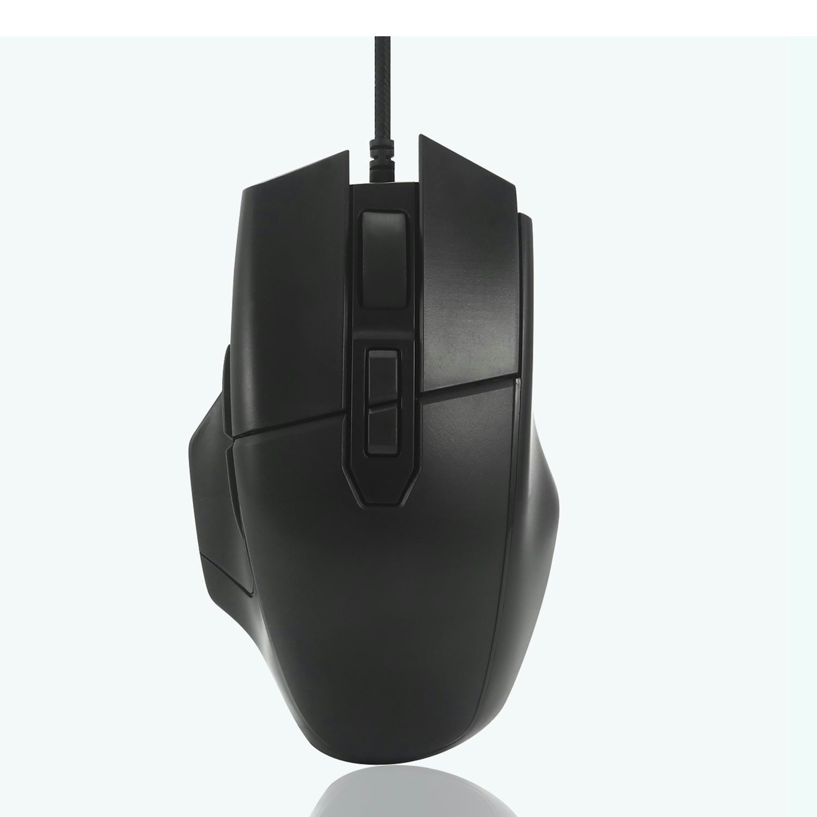 8D Wired RGB Gaming Mouse, 1500-4000 DPI Adjustable, RGB Backlight, ABS Material, 1.5m Braided USB Cable, 1000Hz Polling Rate