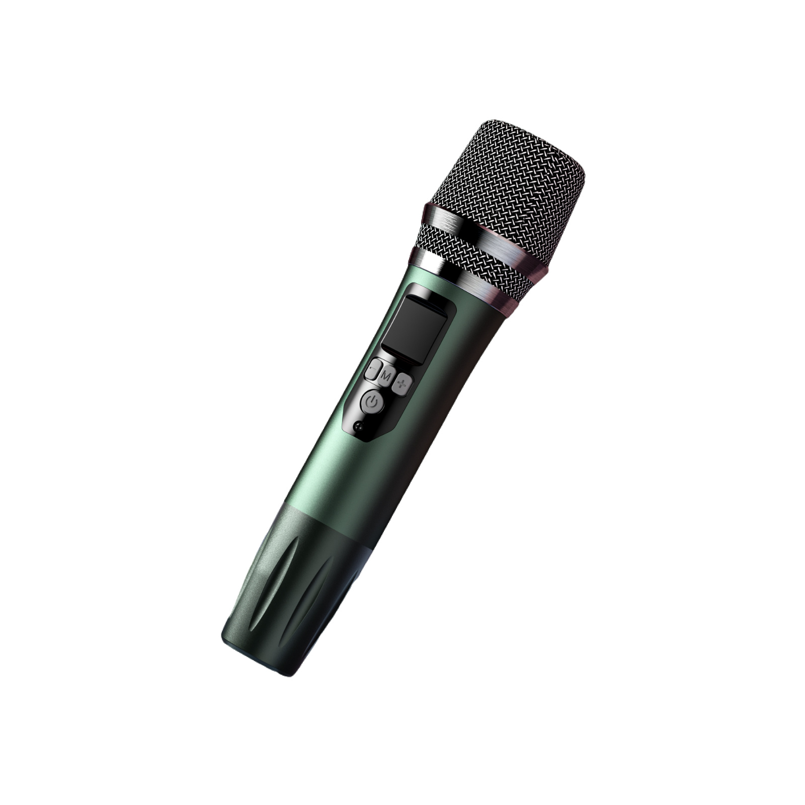 Portable Wireless Microphone, Dynamic 2.4G Connection, Aluminum Alloy & Metal Mesh Head, 3.7V/800mAh Battery, 90+ Hours Endurance, DC 5V TYPE-C Charging, High-Fidelity Sound, 10M Range, Low Distortion, Frequency Range 100Hz-10KHz