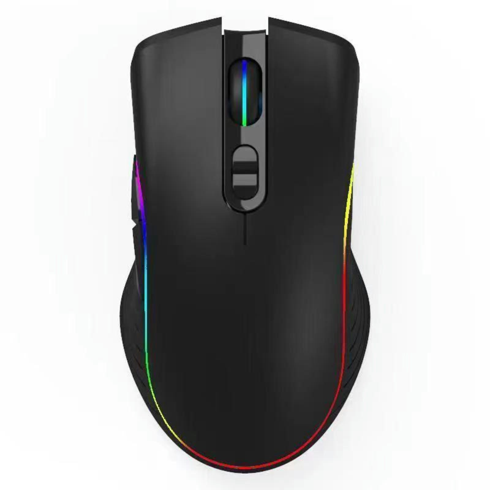 7D Wired RGB Gaming Mouse, 800/1200/1600/2400 DPI, 725 Chip, RGB Backlight, ABS Material, 1.5m Braided USB Cable, 125Hz Polling Rate