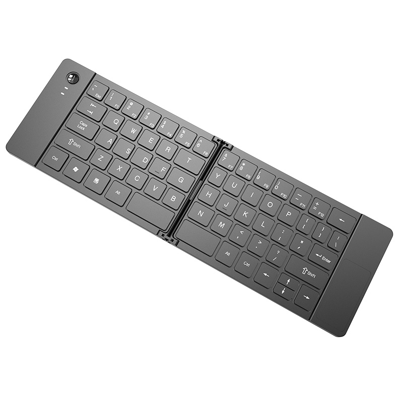 BT Scissor Keyboard Folding Keyboard Portable Wireless Keyboard Compact Keyboard Touch Pad
