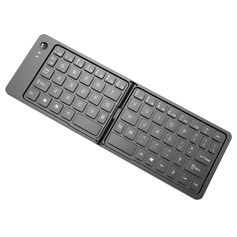 BT Scissor Keyboard Portable Wireless Keyboard Folding Compact Keyboard