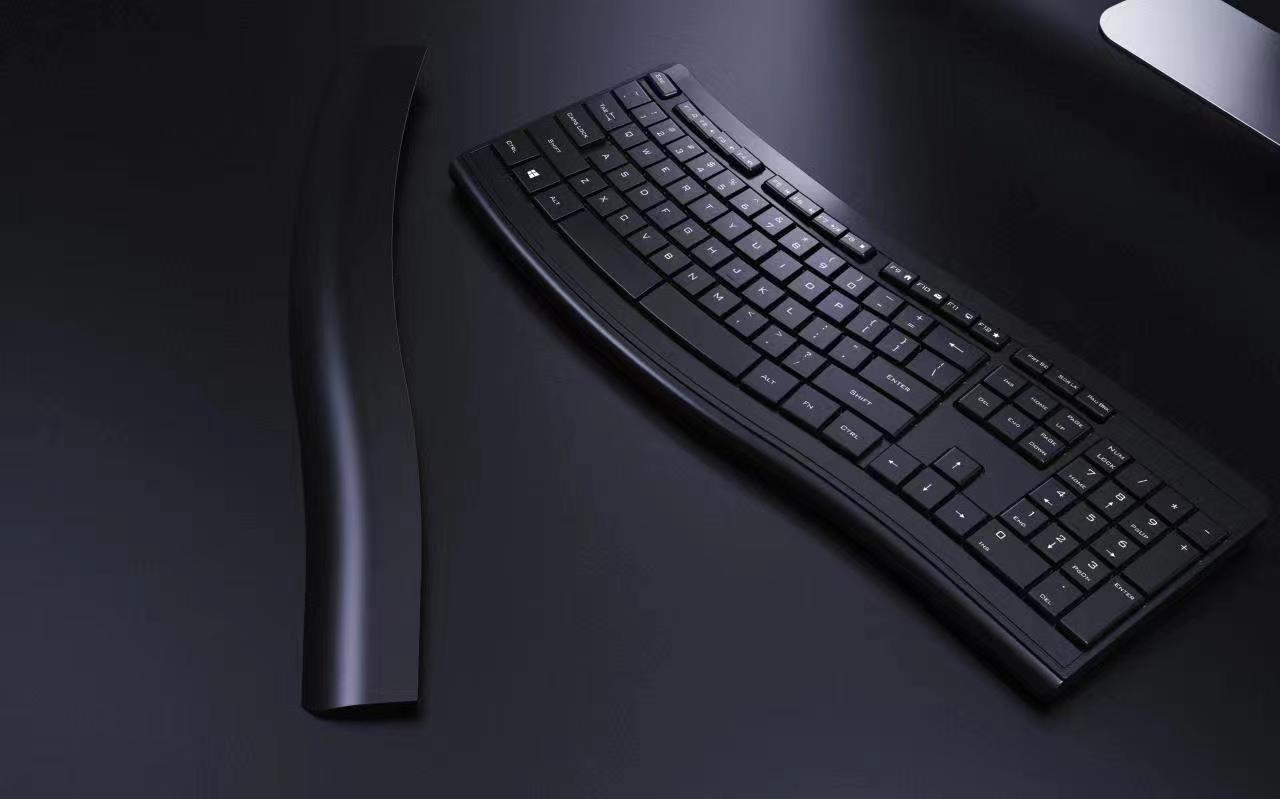 2.4G Wireless Scissor Keyboard Compact Keyboard with Ergonomic Design