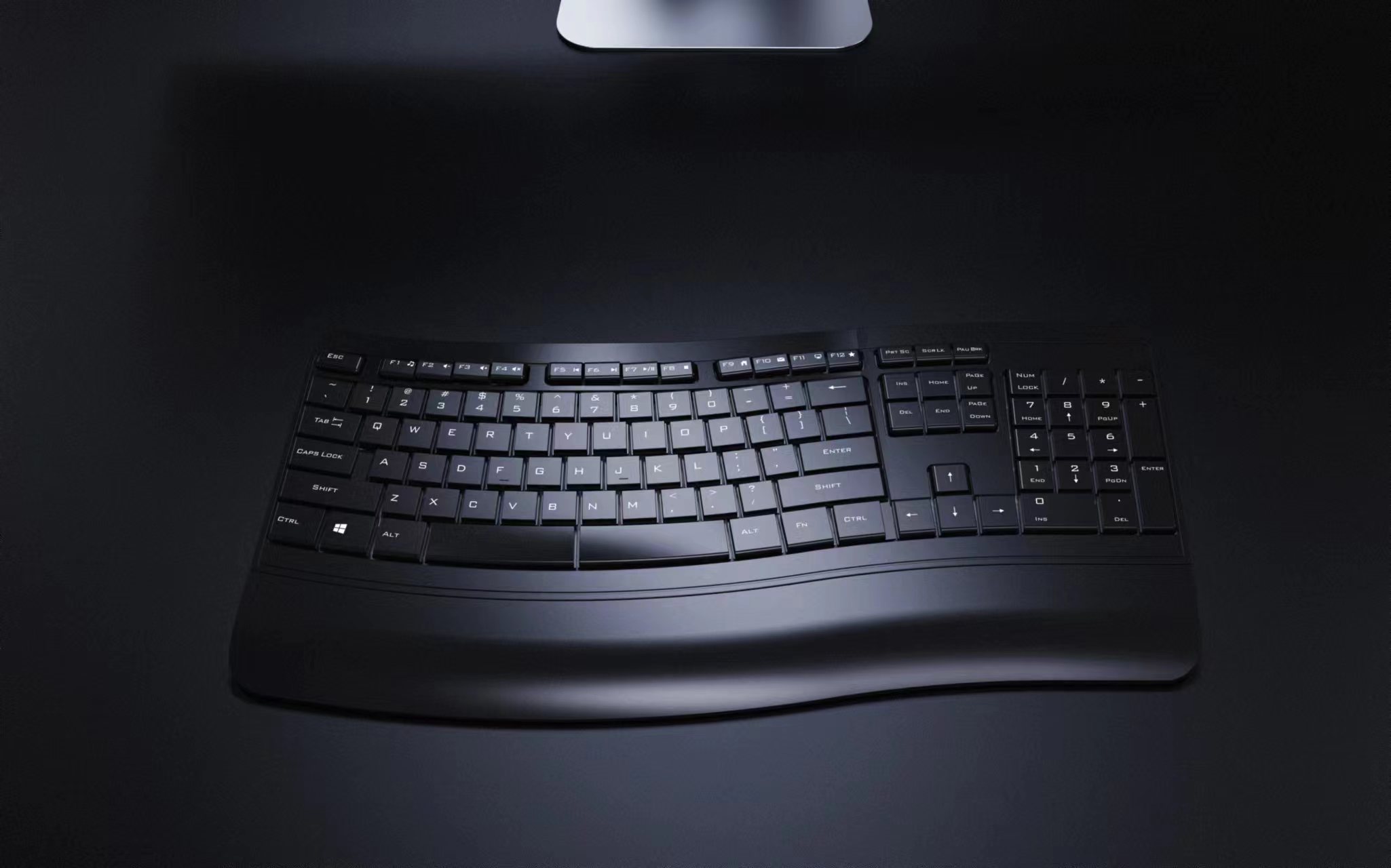2.4G Wireless Scissor Keyboard Compact Keyboard with Ergonomic Design