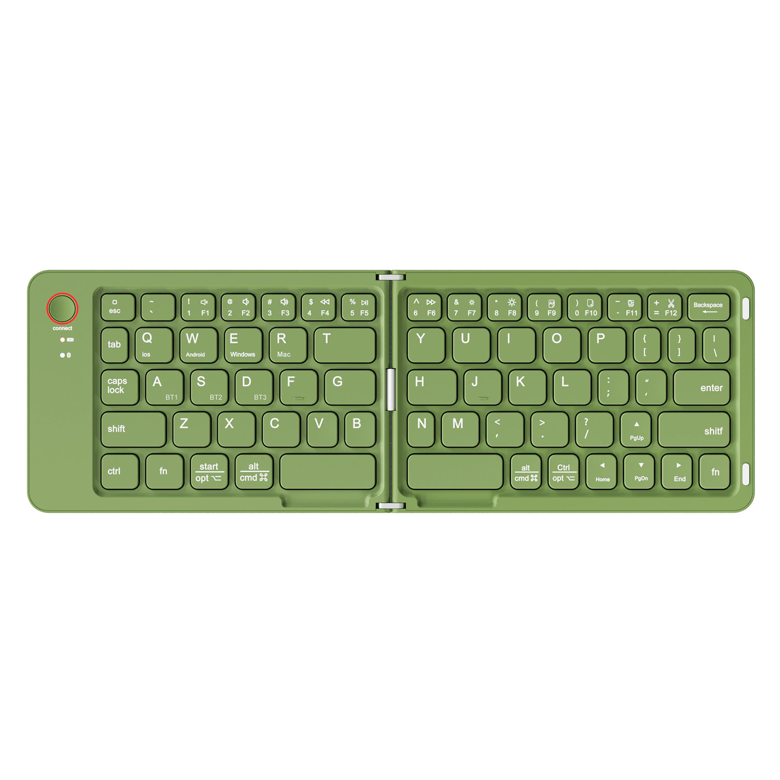 BT Scissor Keyboard Portable Wireless Keyboard Folding Compact Keyboard