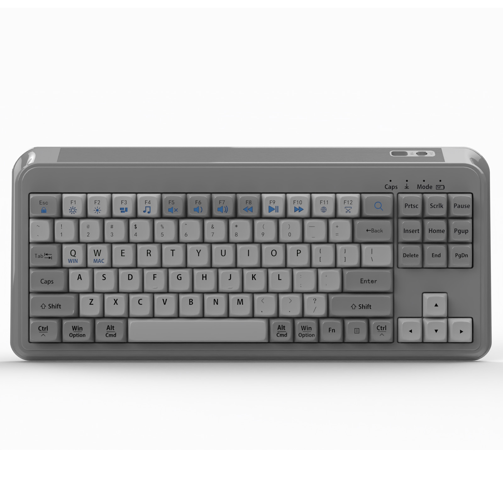 2.4G Membrane Keyboard Wireless Keyboard Compact Keyboard