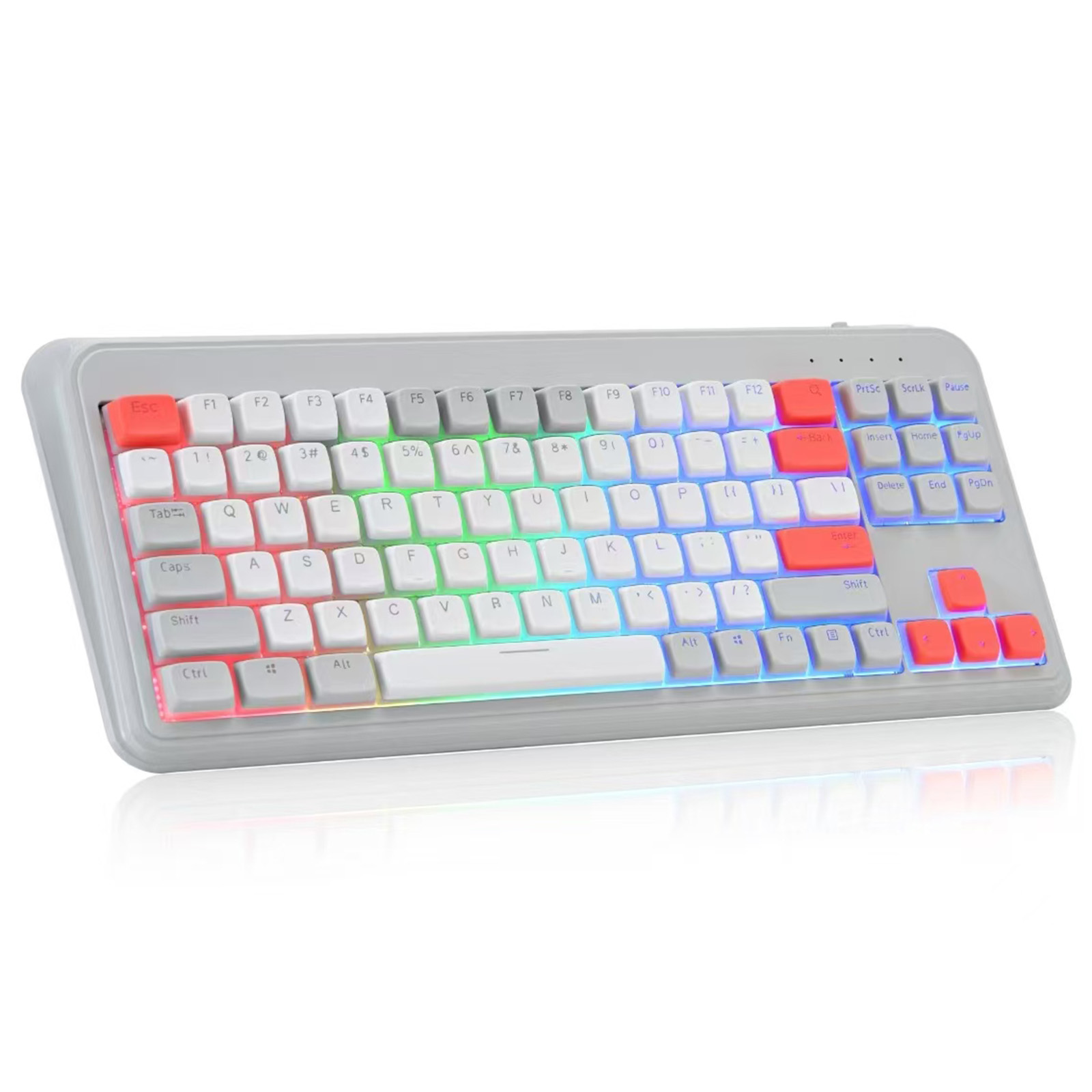 2.4G Membrane Keyboard Wireless Keyboard Compact Keyboard