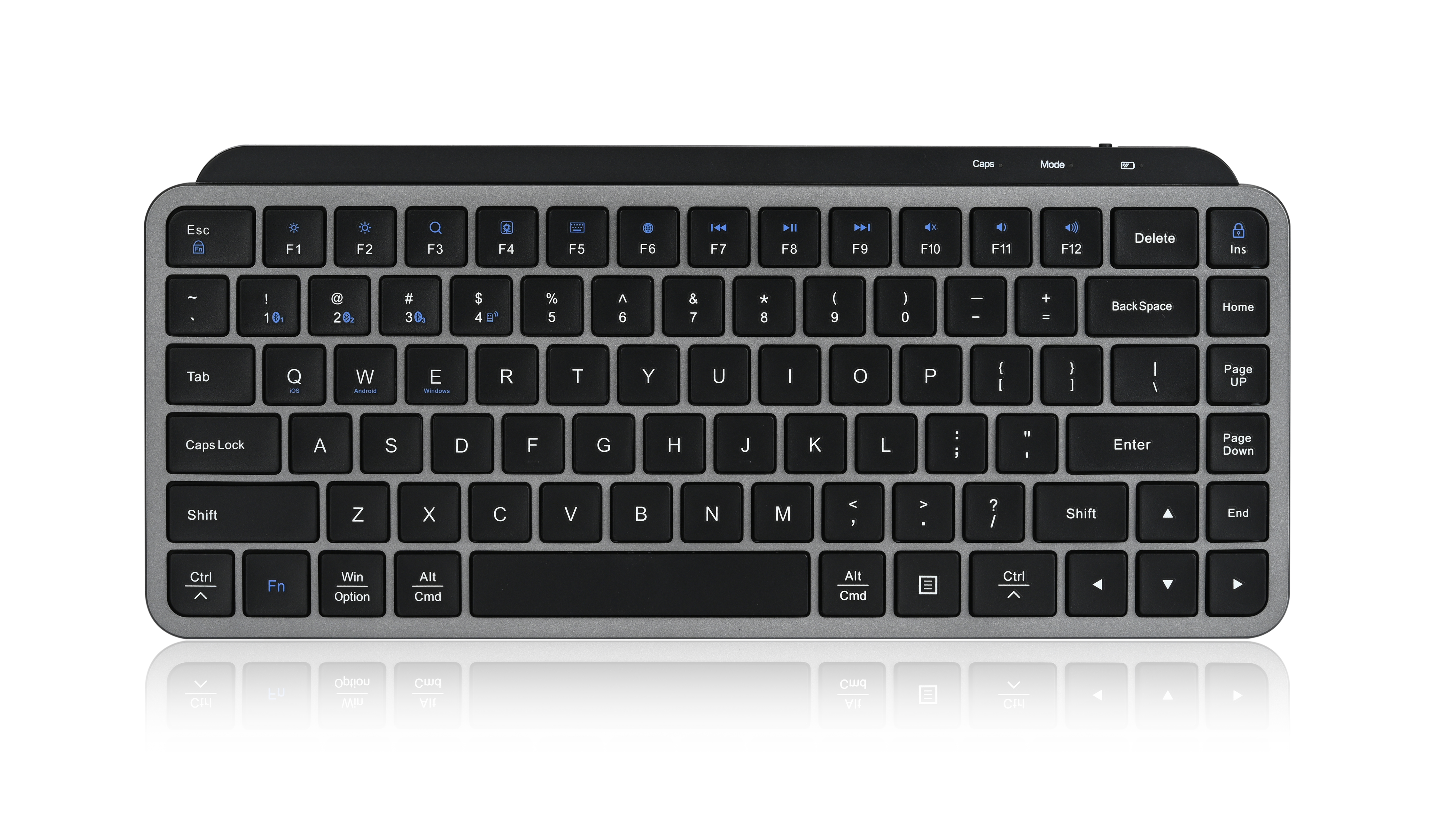 84Keys Scissor Keyboard New Design 2.4G BT Silent Keyboard