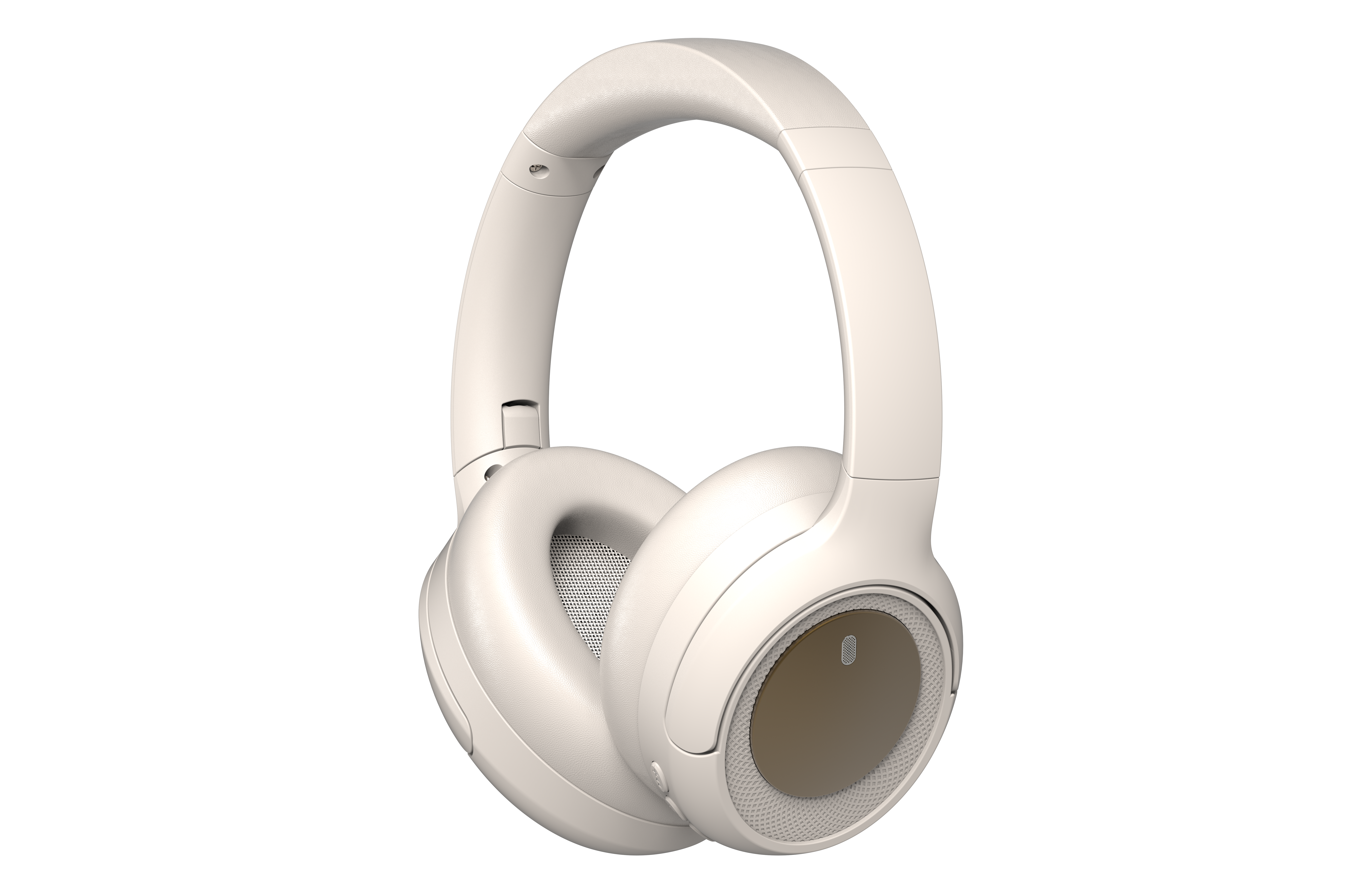 Bluetooth 5.4 Over-Ear Headphones with 40mm Driver, 18H Playtime & Metallic Decorative Ring