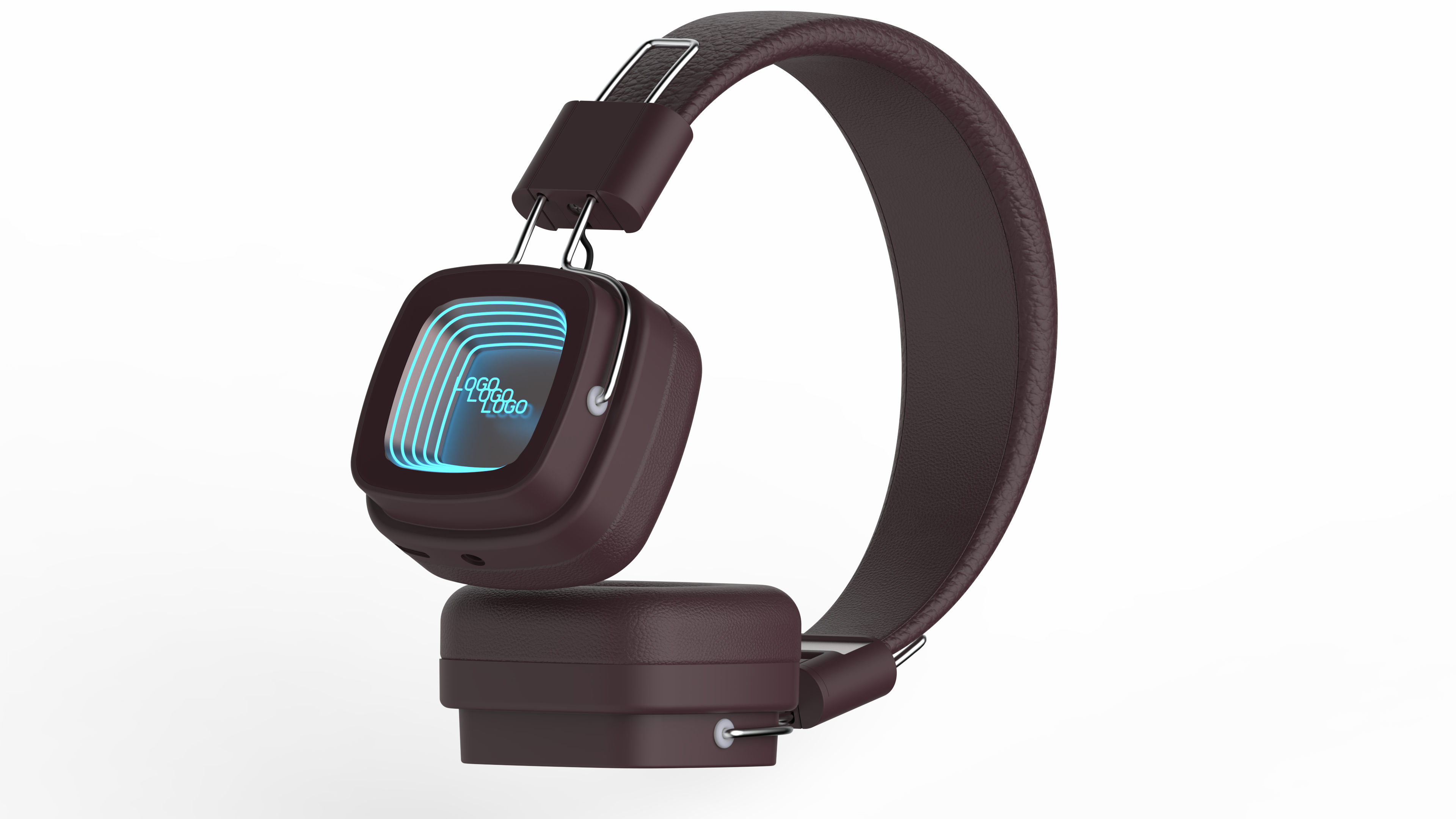 Bluetooth 6.0 Over-Ear Headphones with Abyss Mirror Lens, 30H Playtime & RGB Lighting