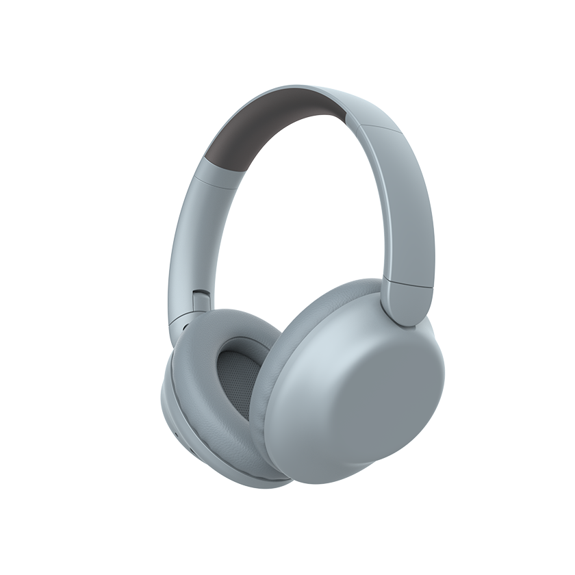 Bluetooth 5.4 Over-Ear Headphones with 40mm Dynamic Driver, 18H Playtime and Metallic Decorative Ring