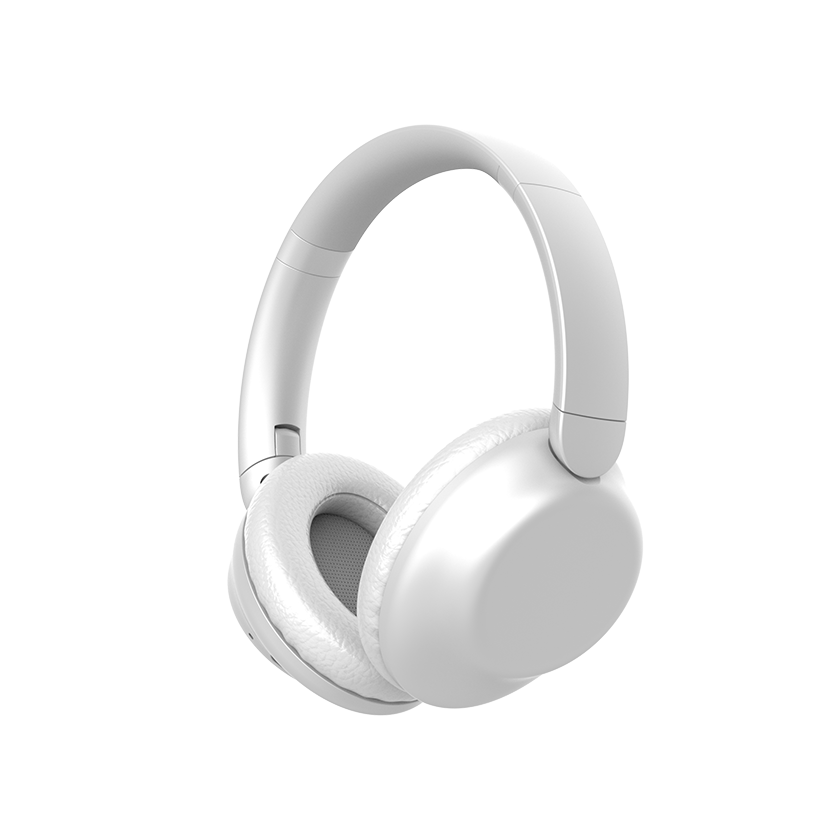 Bluetooth 5.4 Over-Ear Headphones with 40mm Dynamic Driver, 18H Playtime and Metallic Decorative Ring