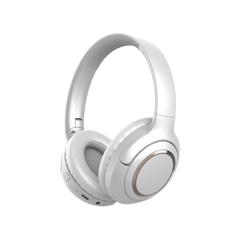 Bluetooth 5.4 Over Ear Headphones with 40mm Dynamic Driver, 18H Playtime, 250mAh Battery & JL7053 Chip