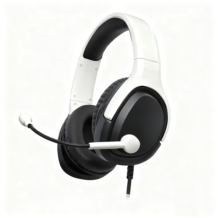 Wired Gaming Headset with 50mm Driver | Omnidirectional Mic & 1.4M Textile Cable for Clear Calls & Immersive Sound