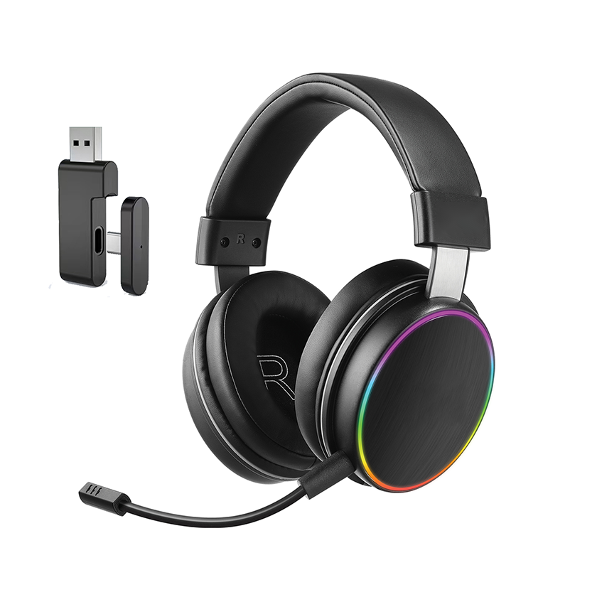 Wired Headset with 50mm Driver & Omnidirectional Mic | 1.8M Textile Cable for Gaming, Office & Clear Calls